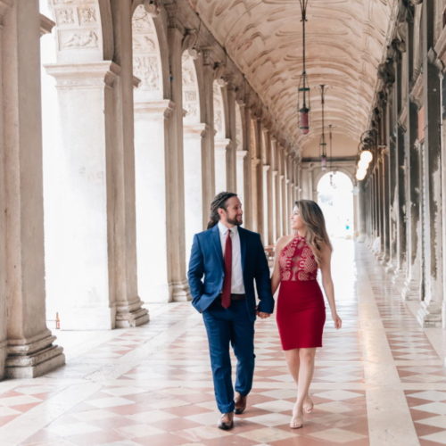 Engagement shoot in Venice