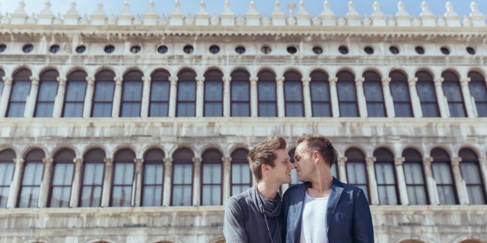 LGBT marriage propasal Venice
